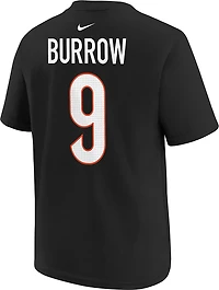 Nike Boys' Bengals J. Burrow Fuse N&N T-shirt