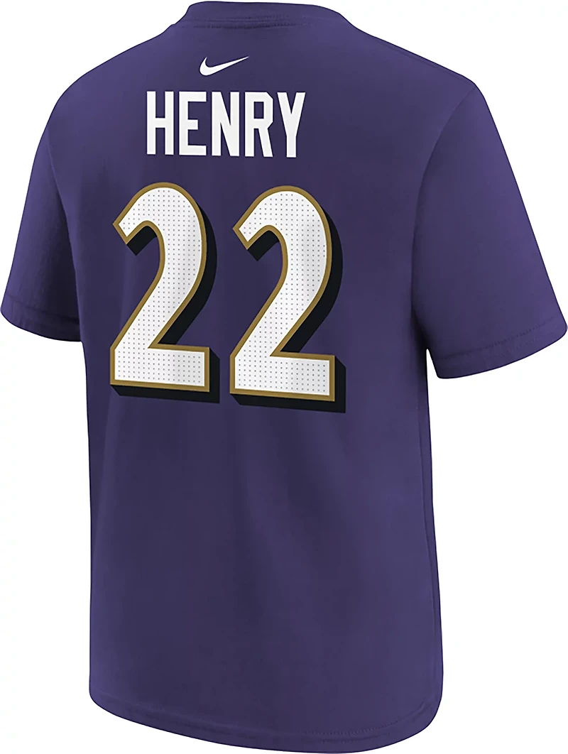 Nike Boys' Ravens D. Henry Fuse N&N T-shirt