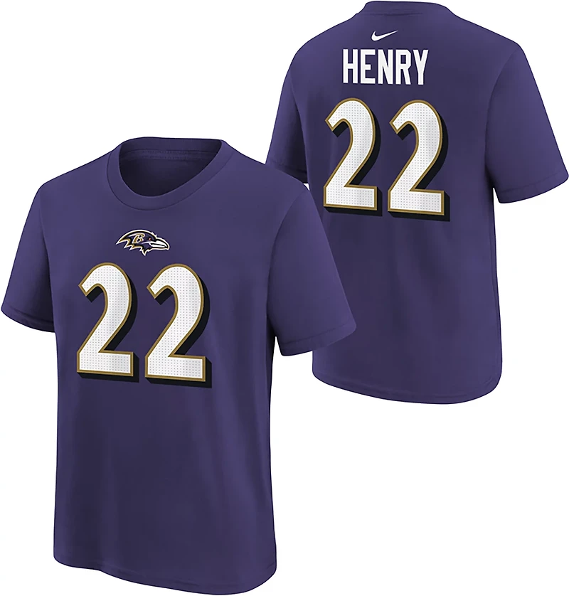 Nike Boys' Ravens D. Henry Fuse N&N T-shirt