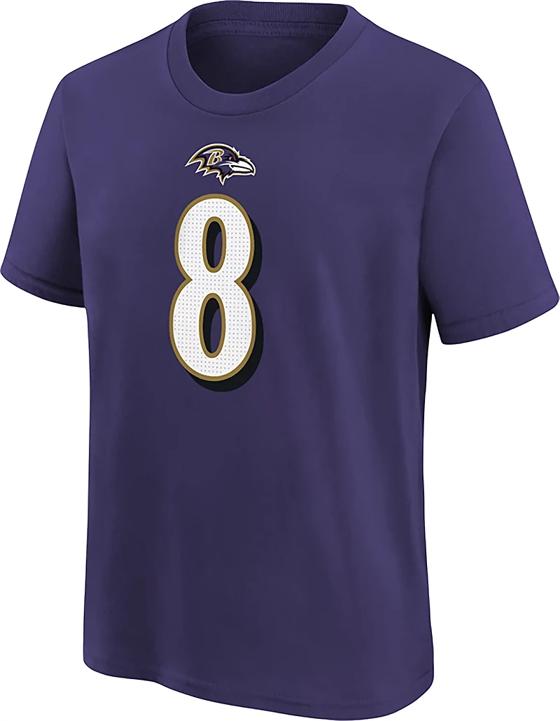 Nike Boys' Ravens L. Jackson Fuse N&N T-shirt