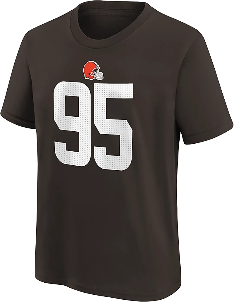 Nike Boys' Browns M. Garrett Fuse N&N T-shirt