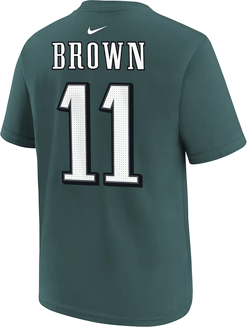 Nike Boys' Eagles A.J. Brown Fuse N&N T-shirt