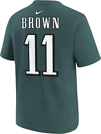Nike Boys' Eagles A.J. Brown Fuse N&N T-shirt