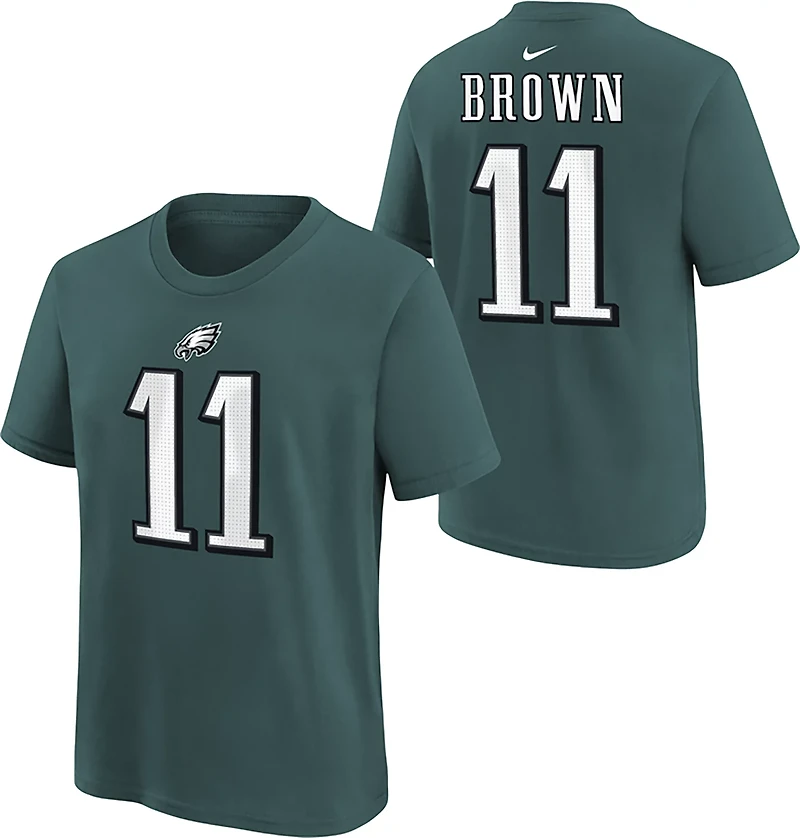 Nike Boys' Eagles A.J. Brown Fuse N&N T-shirt