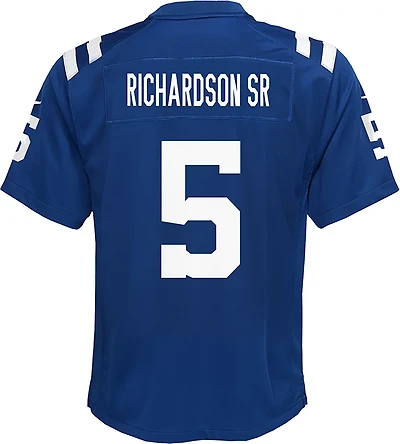 Nike Boys' Colts Anthony Richardson Game Team Player Name & Number Jersey