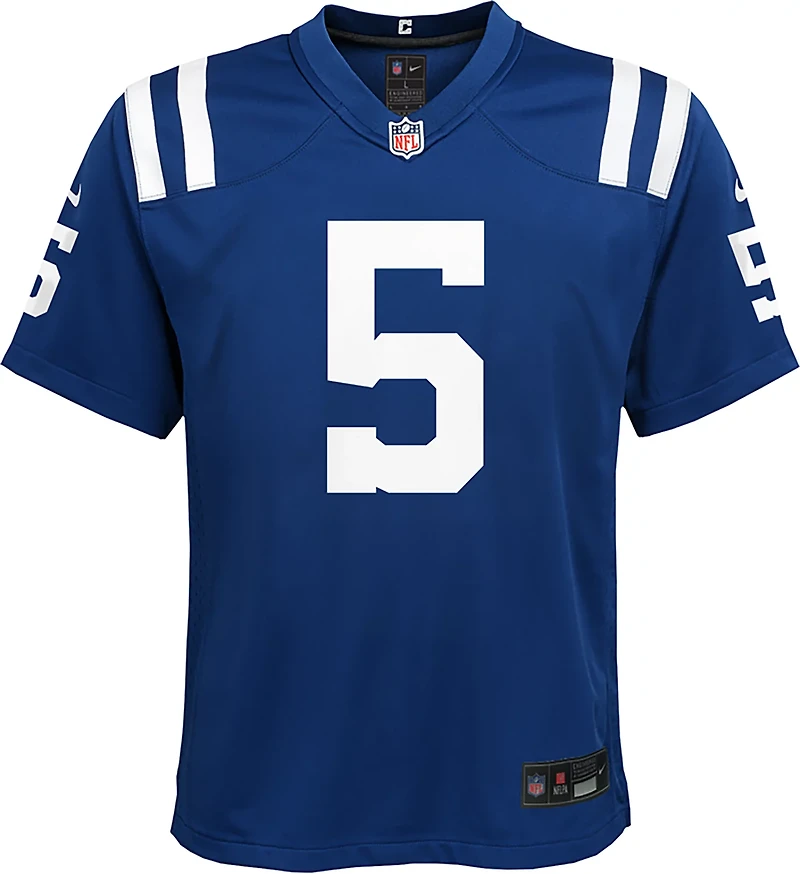 Nike Boys' Colts Anthony Richardson Game Team Player Name & Number Jersey