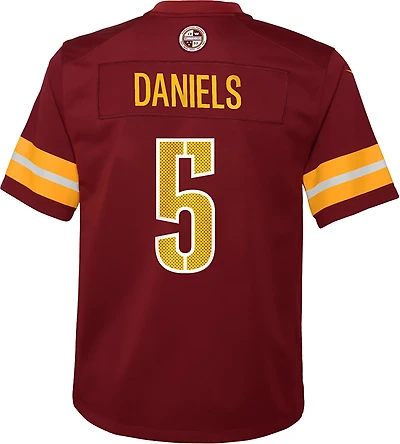 Nike Boys' Commanders Jayden Daniels Game Team Player Name & Number Jersey