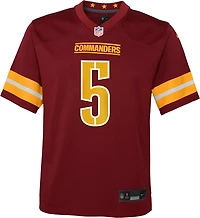 Nike Boys' Commanders Jayden Daniels Game Team Player Name & Number Jersey