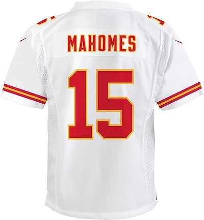 Nike Boys' Chiefs Patrick Mahomes Road Game Player Name & Number Jersey