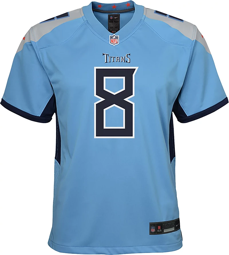 Nike Boys' Titans Will Levis ALT Game Player Name & Number Jersey