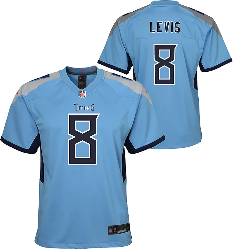 Nike Boys' Titans Will Levis ALT Game Player Name & Number Jersey