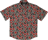 Amigo Men's Texas Tech Field and Fish Short Sleeve Shirt Red Raiders