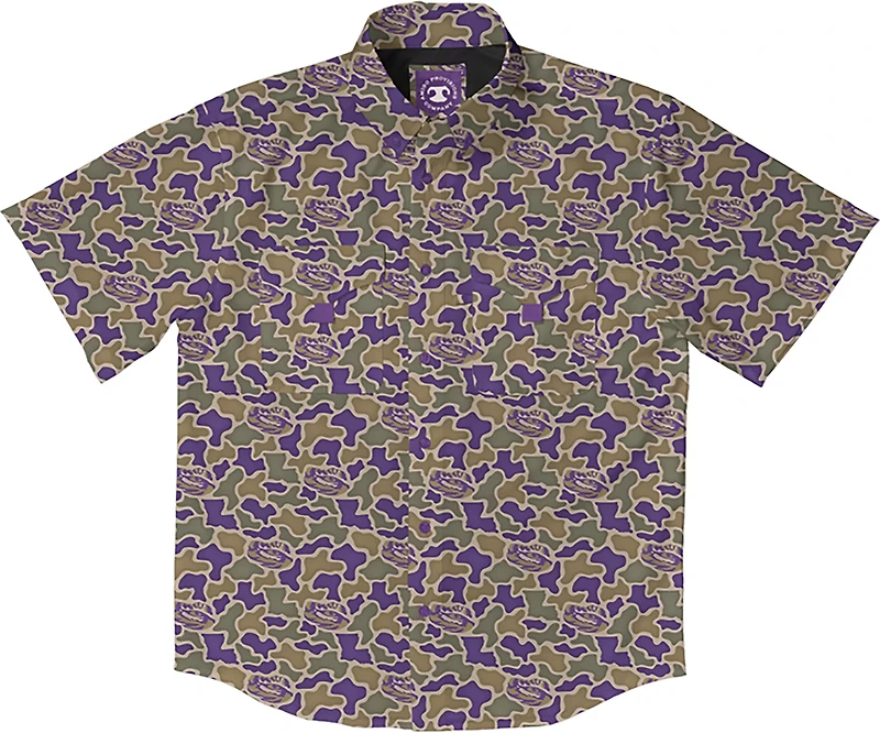 Amigo Provisions Boys' LSU Field and Fish T-shirt