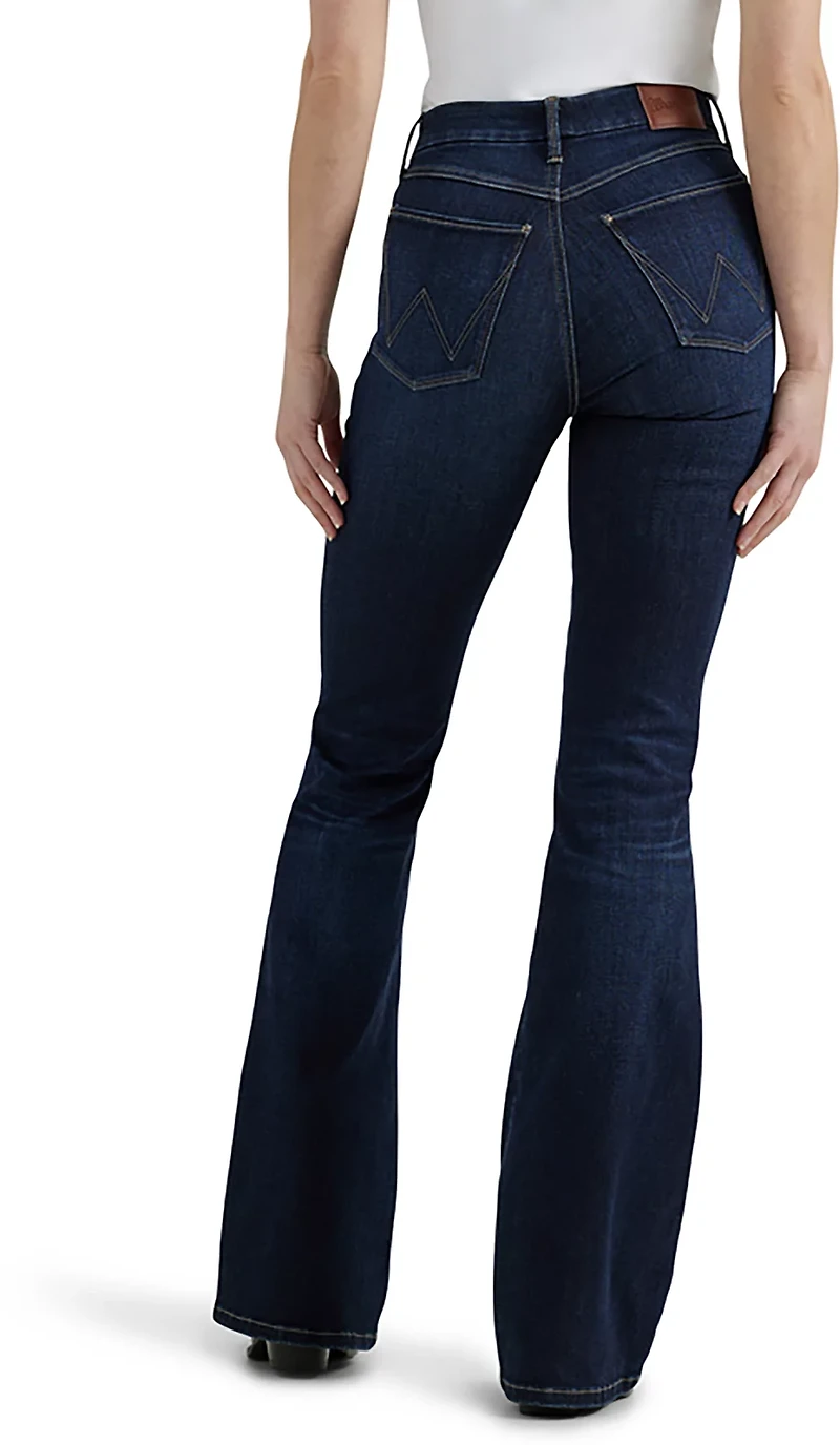 Wrangler Women's Bespoke High Rise Flare Jeans