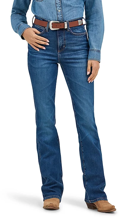 Wrangler Women's Retro Bailey High Rise Bootcut Jeans