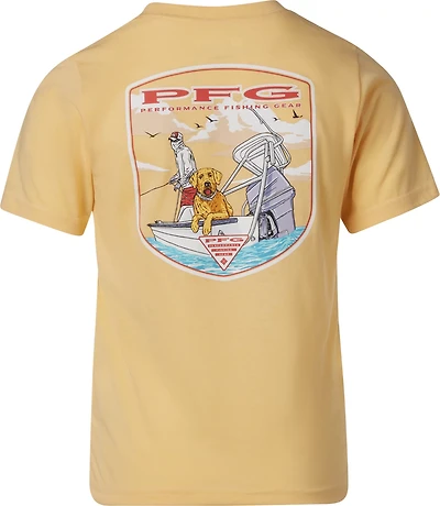 Columbia Sportswear Boys' Dog Boat Graphic T-shirt