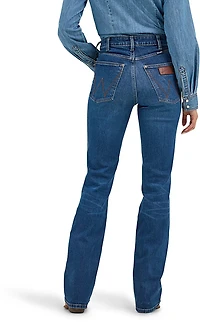 Wrangler Women's Retro Bailey High Rise Bootcut Jeans