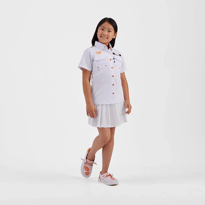 Magellan Outdoors Whataburger Girls' Laguna Madre Happy Fishing Shirt