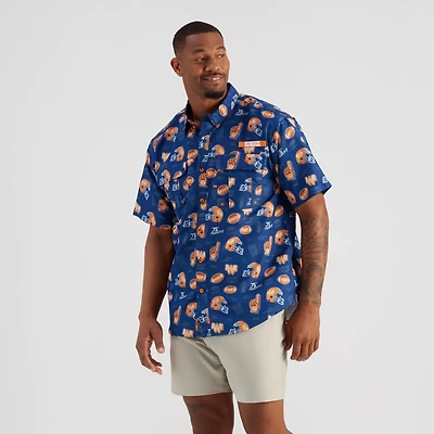 Magellan Outdoors Whataburger Men's Laguna Madre For The W Fishing Shirt