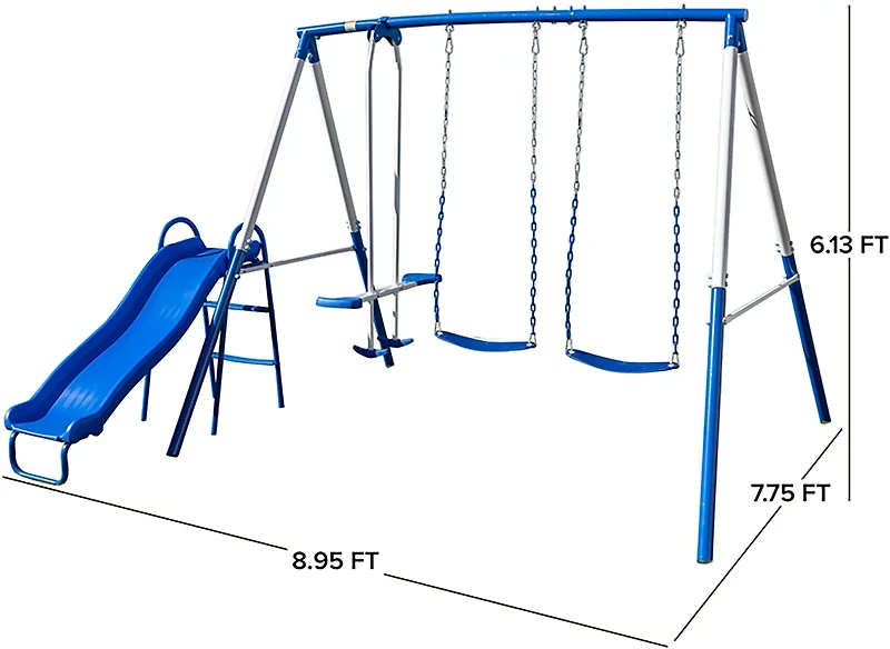 Sportspower Albany Metal Swing Set