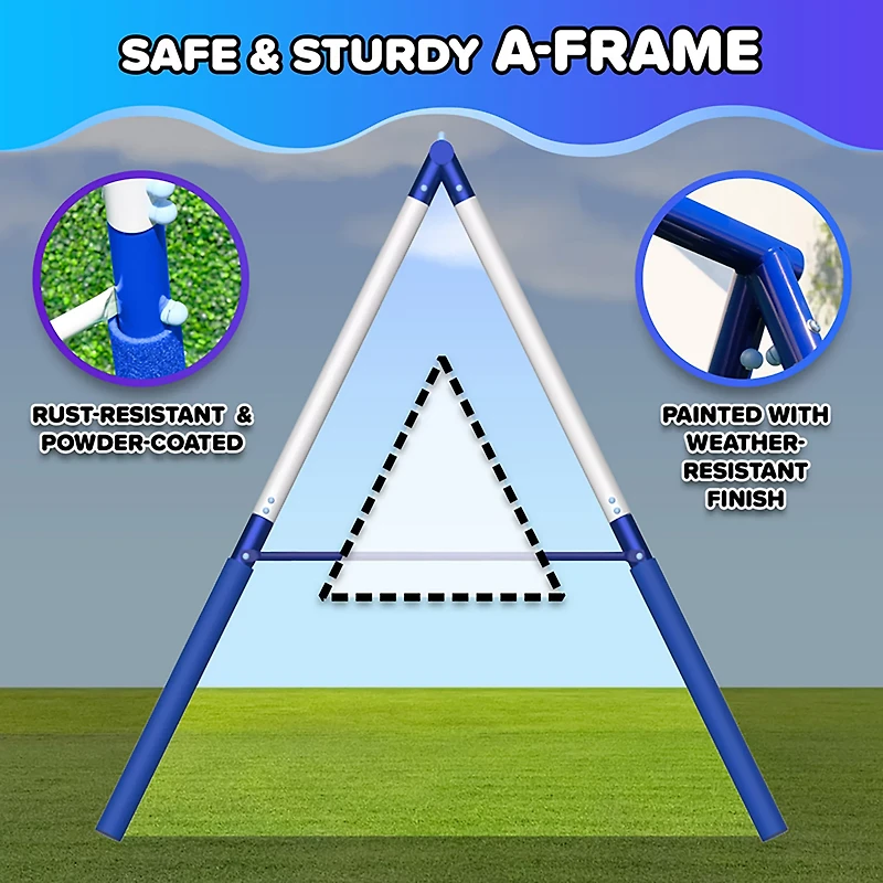 Sportspower Albany Metal Swing Set