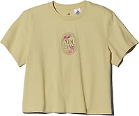 adidas Women's Jet Set Palms Graphic T-shirt