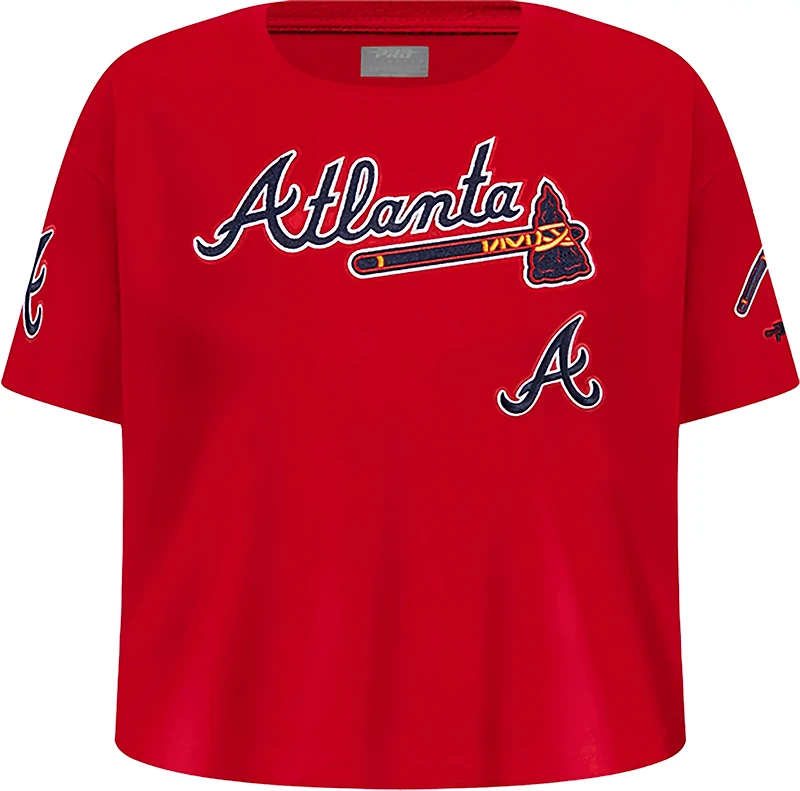 Pro Standard Boys' Atlanta Braves Classic BB Short Sleeve T-shirt