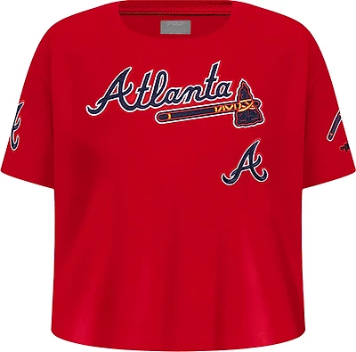 Pro Standard Boys' Atlanta Braves Classic BB Short Sleeve T-shirt