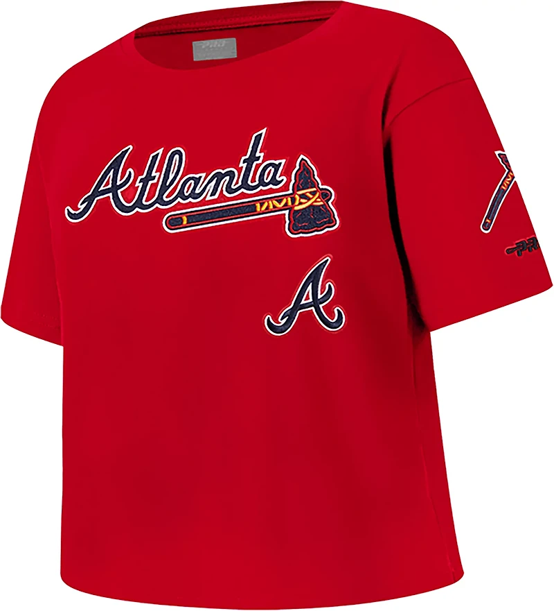 Pro Standard Boys' Atlanta Braves Classic BB Short Sleeve T-shirt