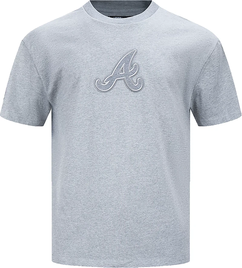 Pro Standard Men's Atlanta Braves Reverse French Terry CJ T-shirt