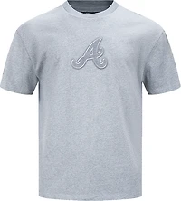 Pro Standard Men's Atlanta Braves Reverse French Terry CJ T-shirt