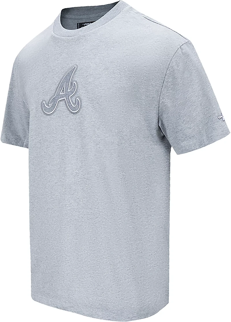 Pro Standard Men's Atlanta Braves Reverse French Terry CJ T-shirt