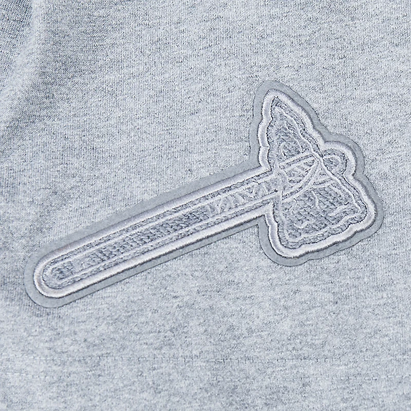 Pro Standard Men's Atlanta Braves Reverse French Terry CJ T-shirt