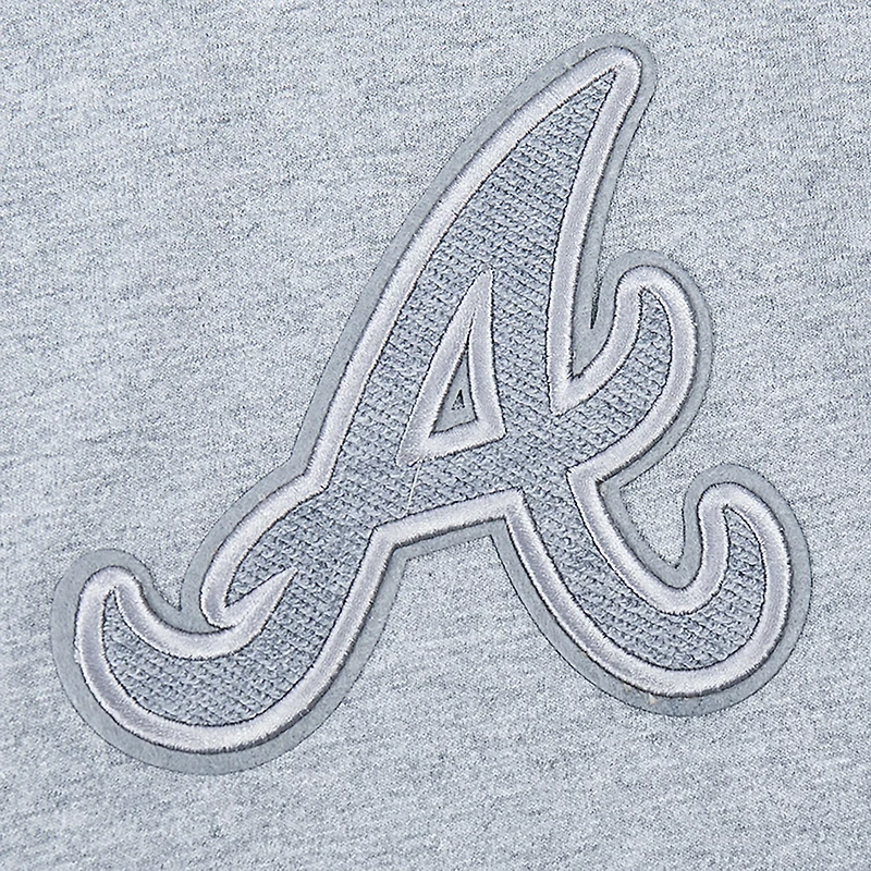 Pro Standard Men's Atlanta Braves Reverse French Terry CJ T-shirt