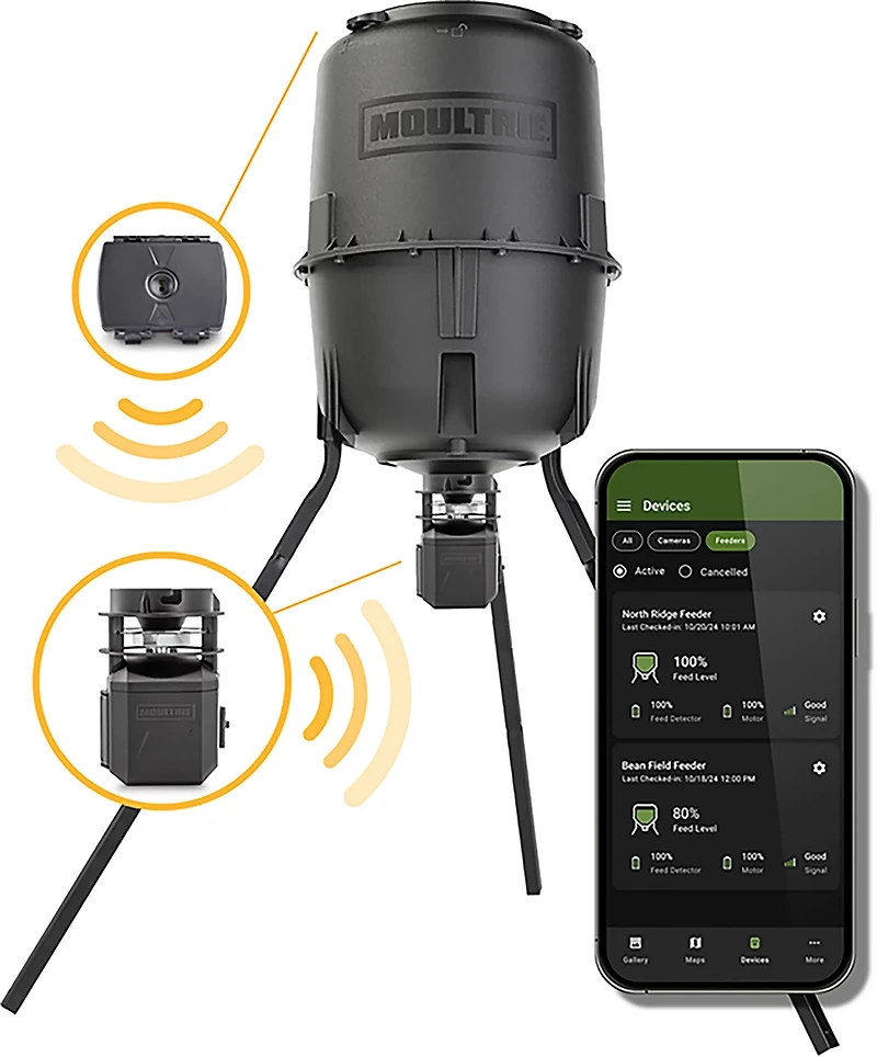 Moultrie 250 lb Pro II Cellular Deer Feeder