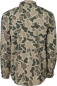 Magellan Outdoors Men's Lightweight Ripstop Button Down Long Sleeve Shirt