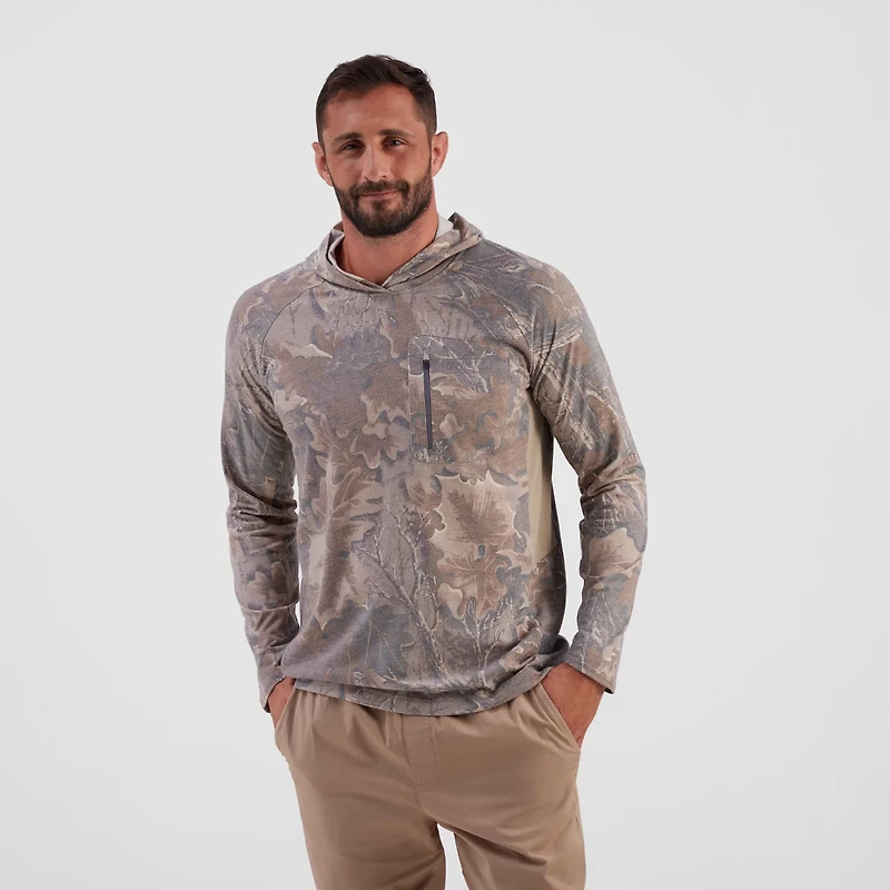 Magellan Outdoors Men's Pro Jacob Wheeler Angler Tech Camo Washed Hoodie