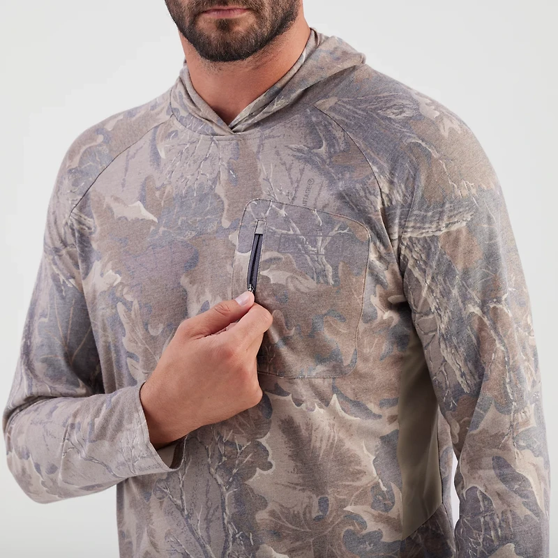Magellan Outdoors Men's Pro Jacob Wheeler Angler Tech Camo Washed Hoodie