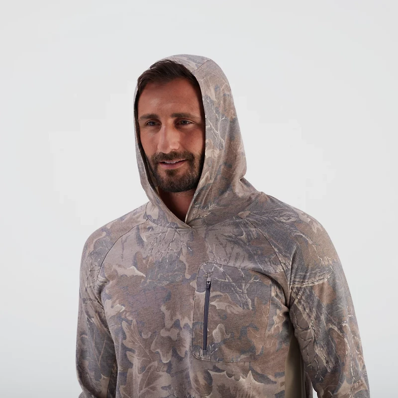 Magellan Outdoors Men's Pro Jacob Wheeler Angler Tech Camo Washed Hoodie