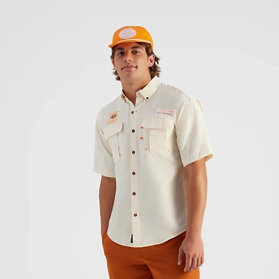 Magellan Outdoors Whataburger Men's Laguna Madre Burger & Fries Button Down Fishing Shirt