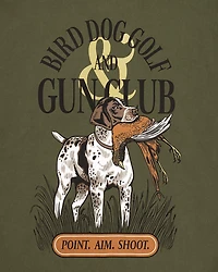 Waggle Men's Bird Dog Club Graphic T-shirt