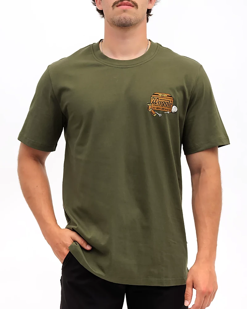 Waggle Men's Bird Dog Club Graphic T-shirt