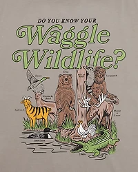 Waggle Men's Wildlife Graphic T-shirt