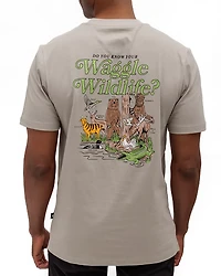 Waggle Men's Wildlife Graphic T-shirt
