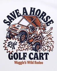 Waggle Men's Waggle's Wild Rodeo Graphic T-shirt