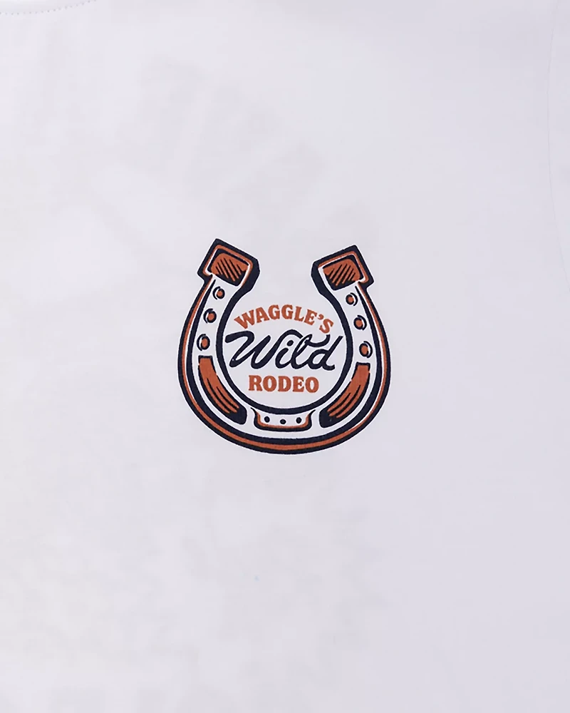 Waggle Men's Waggle's Wild Rodeo Graphic T-shirt