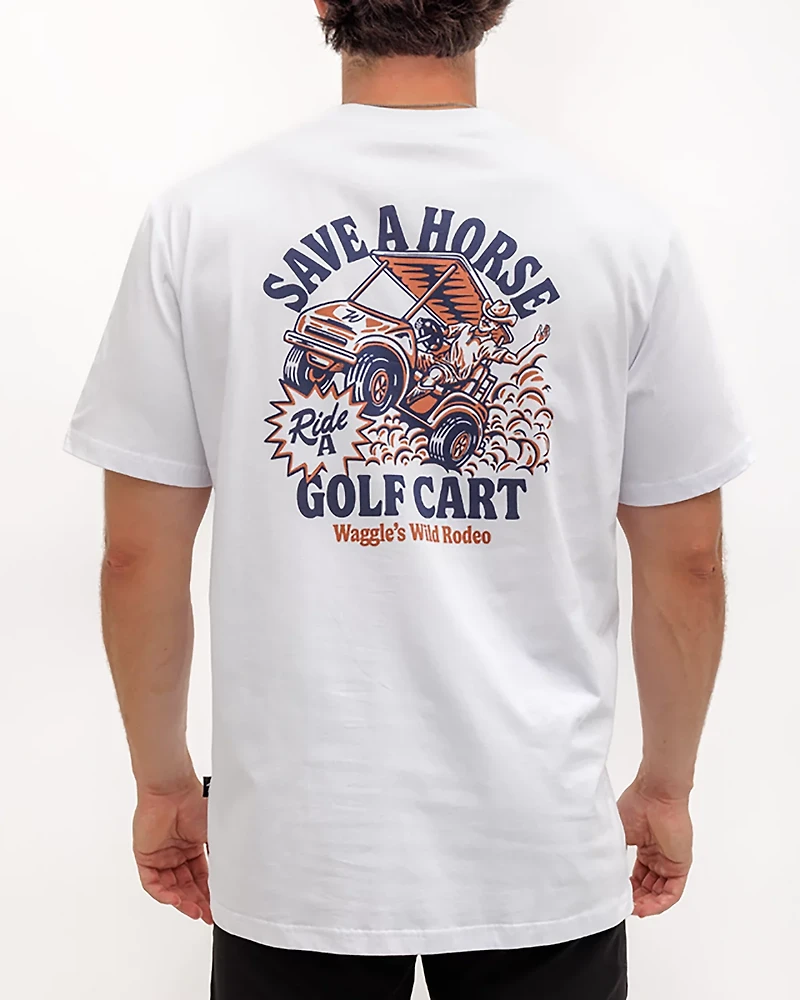 Waggle Men's Waggle's Wild Rodeo Graphic T-shirt