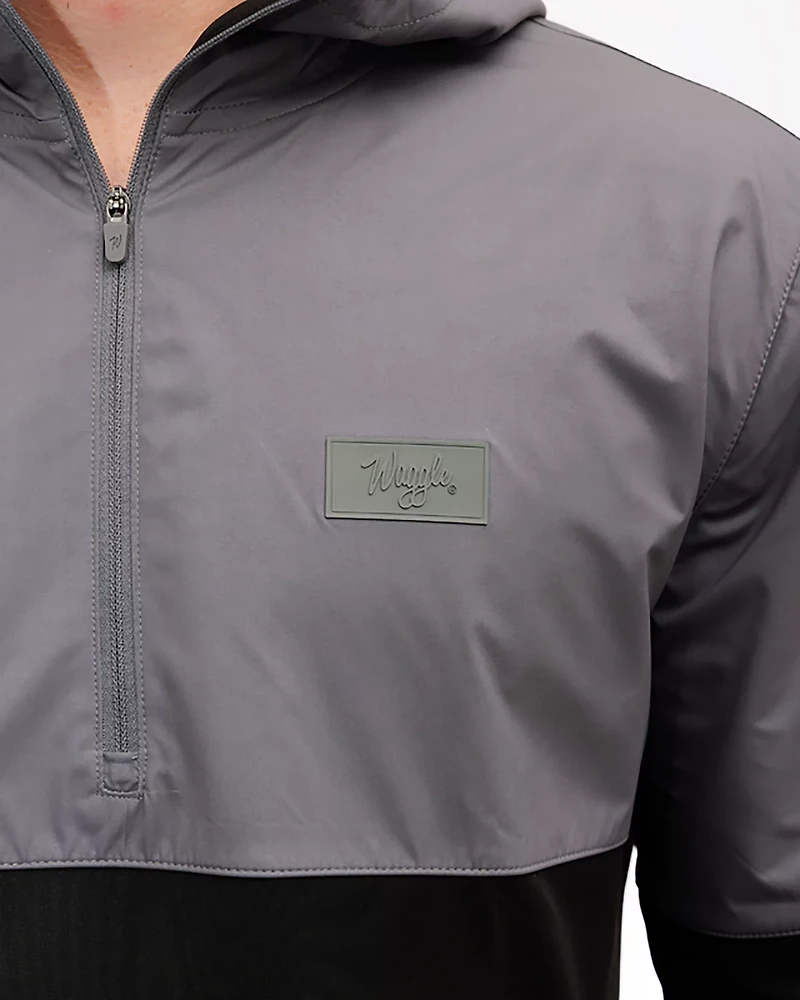 Waggle Men's Ash Zenith Full-Zip Hoodie