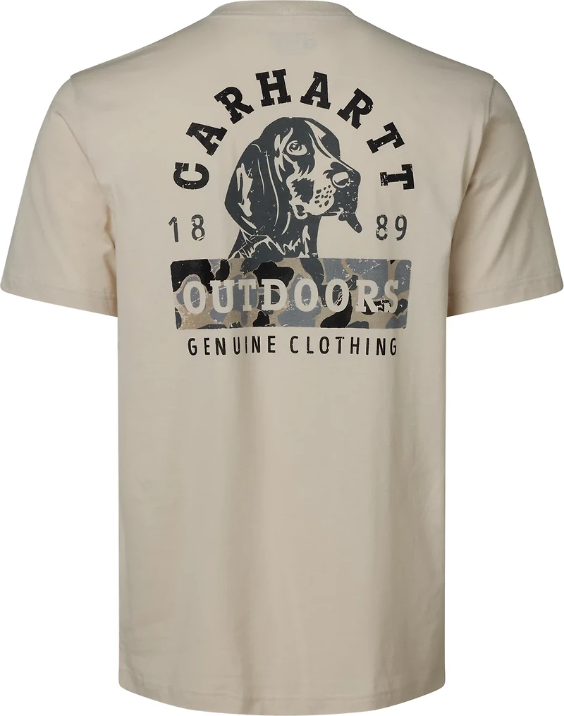 Carhartt Men's Camo Dog Graphic T-shirt