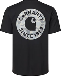 Carhartt Men's Relaxed Fit Short-Sleeve Camo Circle Graphic Tee